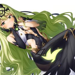 This is a pixiv picture whose title is 「メビウス ～トリックオアトリー ～」.