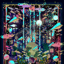 This is a pixiv picture whose title is 青い鳥のゆくえ.