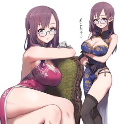 This is a pixiv picture whose title is まきのんチャイナ.