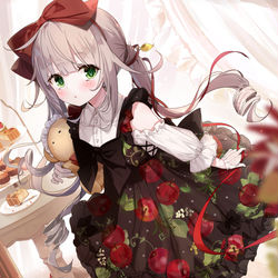 This is a pixiv picture whose title is りんごワンピース.