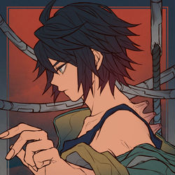 This is a pixiv picture whose title is 無題.