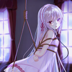 This is a pixiv picture whose title is 夜はこれから.