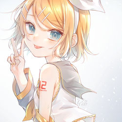 This is a pixiv picture whose title is 💛.