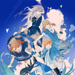 This is a pixiv picture whose title is プロセカ１周年！.