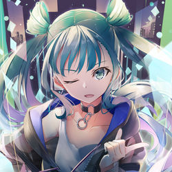 This is a pixiv picture whose title is なかなかやるじゃん。なビビミクさん.