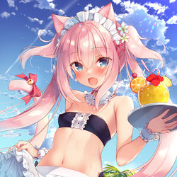 This is a pixiv picture whose title is お待たせしました💕.