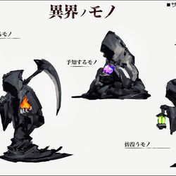 This is a pixiv picture whose title is こういうコンセプトのフィギュアを作ってみたい.