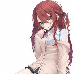 This is a pixiv picture whose title is バツJK.