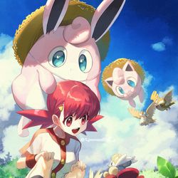 This is a pixiv picture whose title is ポケットモンスター　HGSS　アカネ.