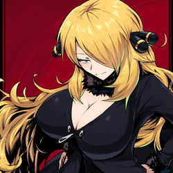 This is a pixiv picture whose title is 俯瞰シロナ.