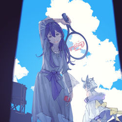 This is a pixiv picture whose title is ぽんぽんラケット.