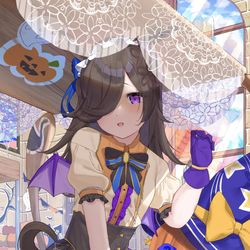 This is a pixiv picture whose title is ライスシャワー.
