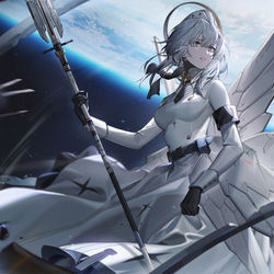 This is a pixiv picture whose title is 极昼.