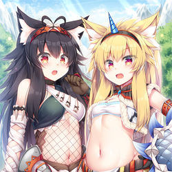 This is a pixiv picture whose title is うちよそもんすたぁはんたぁ.