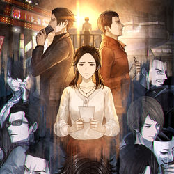 This is a pixiv picture whose title is LOST JUDGMENT.