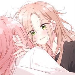 This is a pixiv picture whose title is =v=.