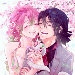 This is a pixiv picture whose title is 誓い.