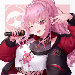 This is a pixiv picture whose title is Mori Calliope.