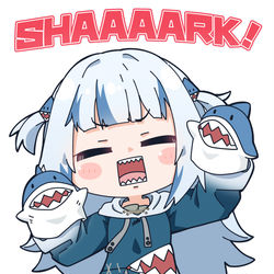 This is a pixiv picture whose title is SHAAAAAAARK.