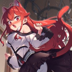 This is a pixiv picture whose title is そんなに獣族が好きなら自分が獣族になったらええやんかぁ！.