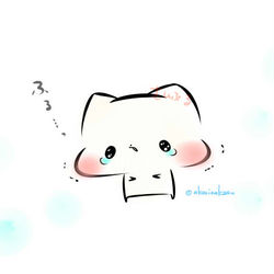 This is a pixiv picture whose title is 「泣きたくなんて、ないんだよ。」.