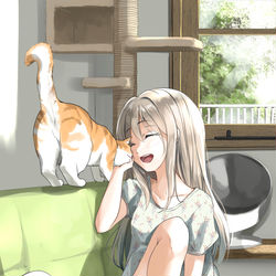 This is a pixiv picture whose title is 「〜おはよ、今日もよろしくね」.