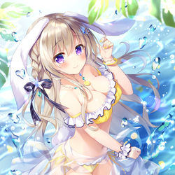 This is a pixiv picture whose title is 🍋💜🐬.