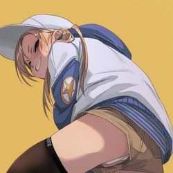 This is a pixiv picture whose title is 覗くならバレないようにしないとだめだろ〜.