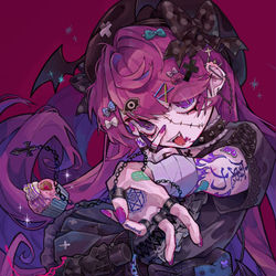 This is a pixiv picture whose title is Vampire.