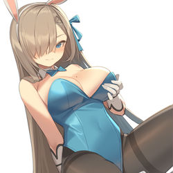 This is a pixiv picture whose title is バニーアスナ.