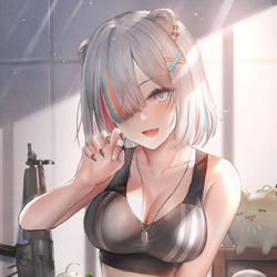This is a pixiv picture whose title is ショートししろん.