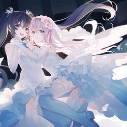 This is a pixiv picture whose title is 【诺瓦露】——花嫁.