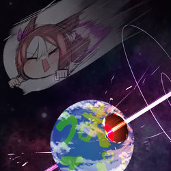 This is a pixiv picture whose title is シューティングスターLv∞.