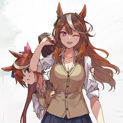 This is a pixiv picture whose title is ウマログ12.