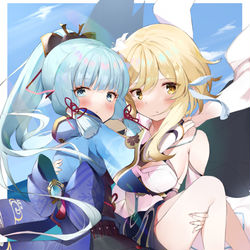 This is a pixiv picture whose title is お姫様だっこ.