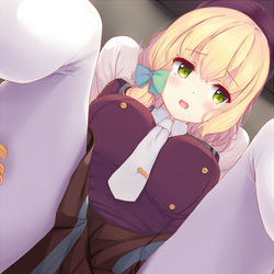 This is a pixiv picture whose title is 制服to白.