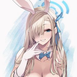 This is a pixiv picture whose title is バニーなアスナ.