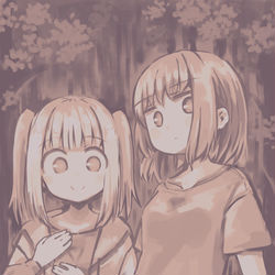 This is a pixiv picture whose title is 鳩羽色.
