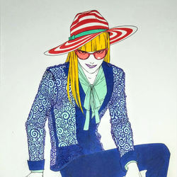 This is a pixiv picture whose title is 「何てお馬鹿さんっ」.