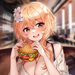 This is a pixiv picture whose title is 蛍.
