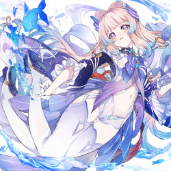 This is a pixiv picture whose title is 珊瑚宮心海.