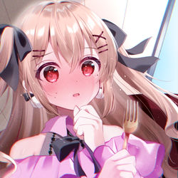 This is a pixiv picture whose title is 「(あれ…？)」.