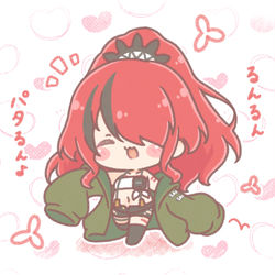 This is a pixiv picture whose title is るんるんパタるん🎶.