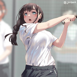 This is a pixiv picture whose title is 打ちあげちゃった女子.