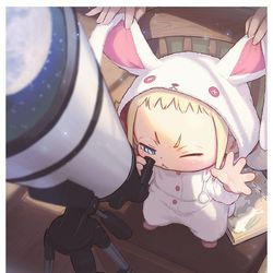This is a pixiv picture whose title is 手をふるようじょ.