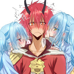 This is a pixiv picture whose title is 幸せな男の図.