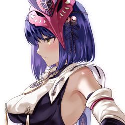 This is a pixiv picture whose title is 九条裟羅２.