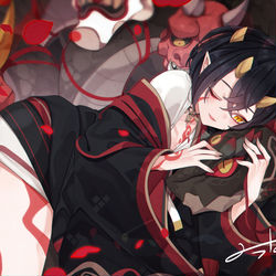 This is a pixiv picture whose title is 般若まとめ６３.