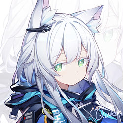 This is a pixiv picture whose title is 明日方舟头像8.
