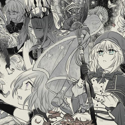 This is a pixiv picture whose title is アヴァロン・ル・フェ.